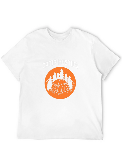 Camp Besties T-Shirt - Camping Adventure Tee