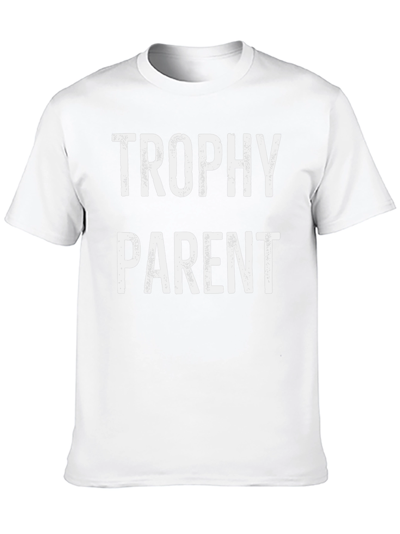 Trophy Parent Graphic T-Shirt - Black Cotton Tee