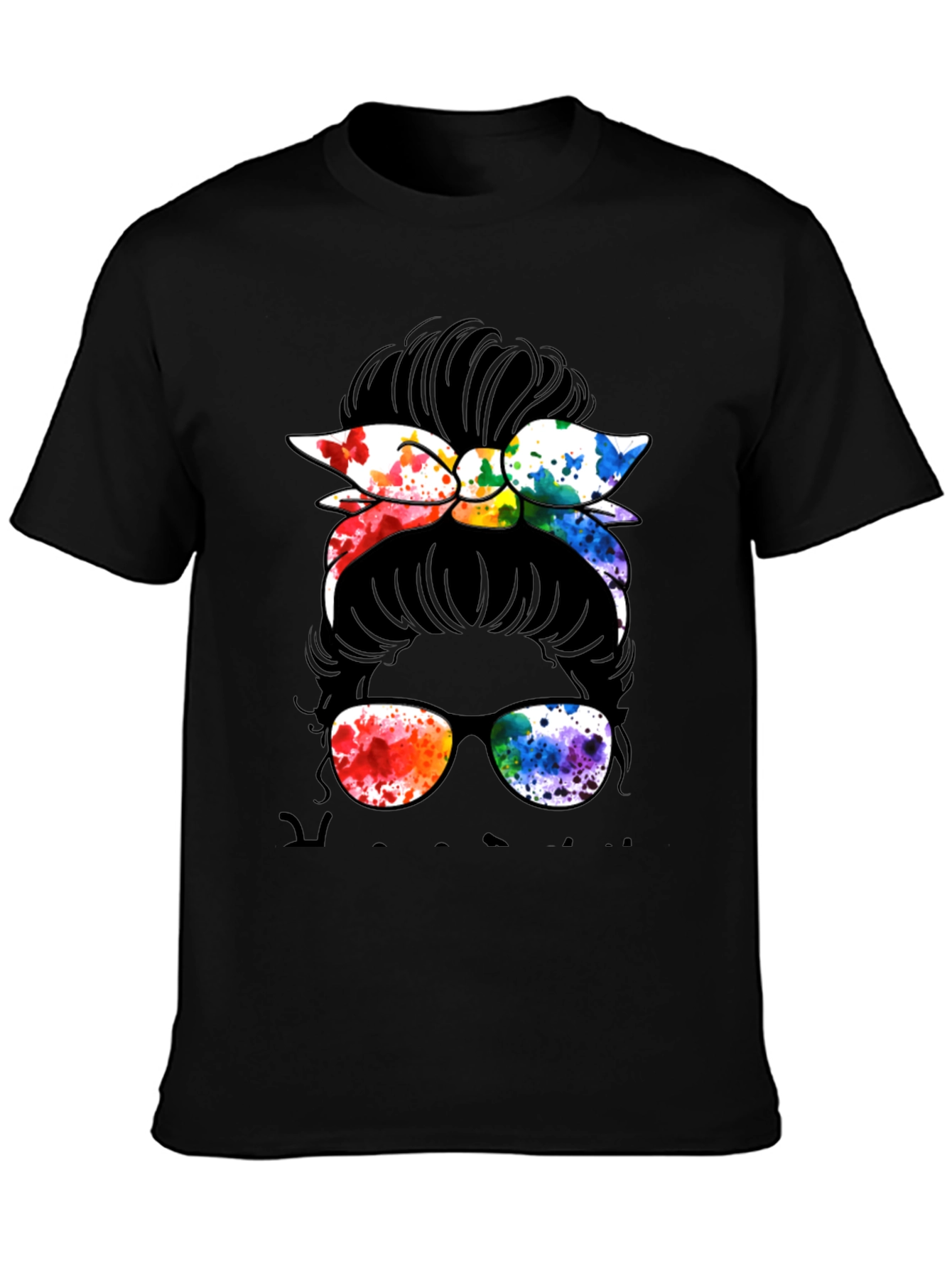 Messy Bun Pride T-Shirt