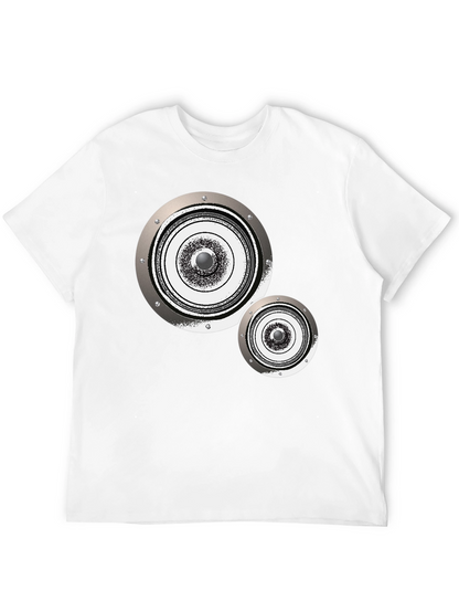 Speaker Graphic Tee - Modern Audio Vibe