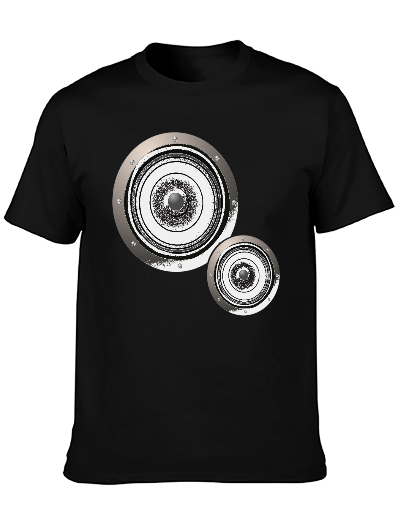 Speaker Graphic Tee - Modern Audio Vibe