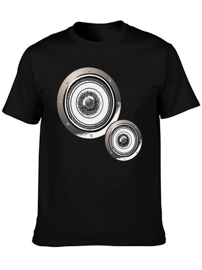 Speaker Graphic Tee - Modern Audio Vibe
