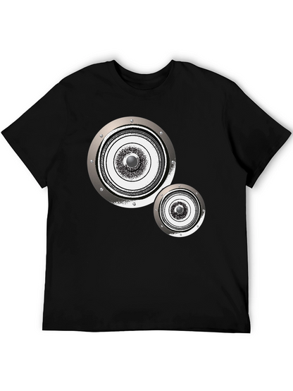 Speaker Graphic Tee - Modern Audio Vibe