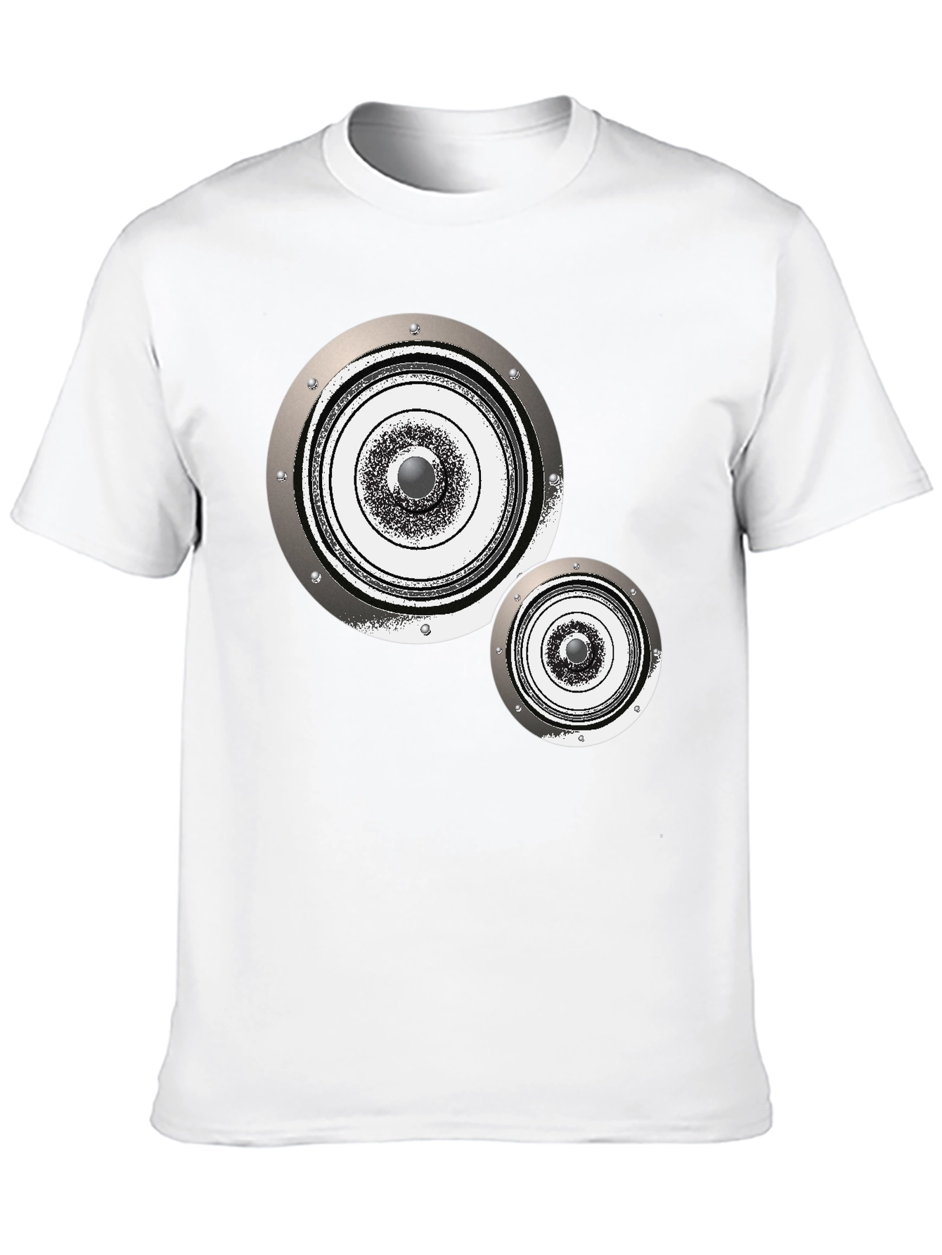 Speaker Graphic Tee - Modern Audio Vibe