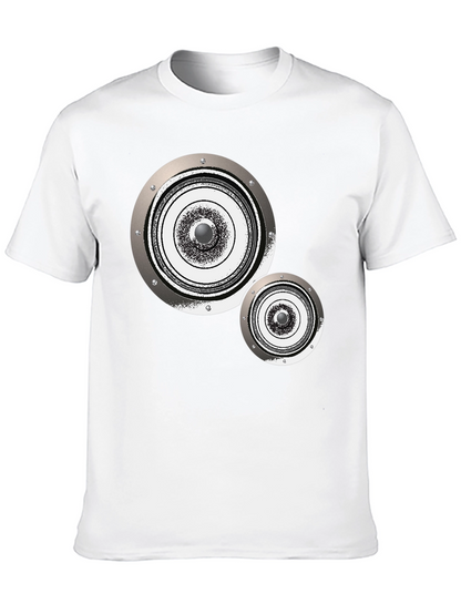 Speaker Graphic Tee - Modern Audio Vibe