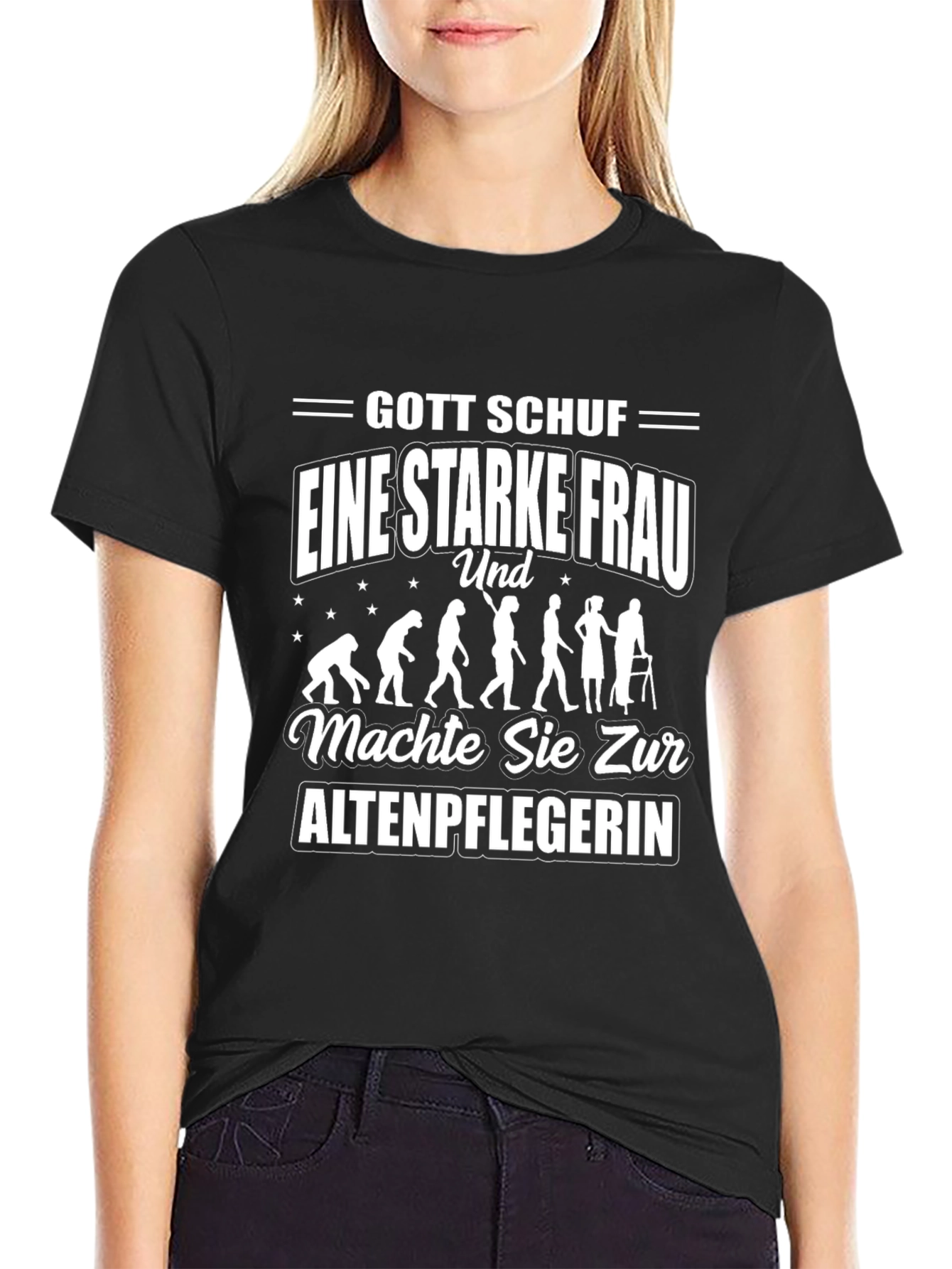 Strong Woman Caregiver T-Shirt