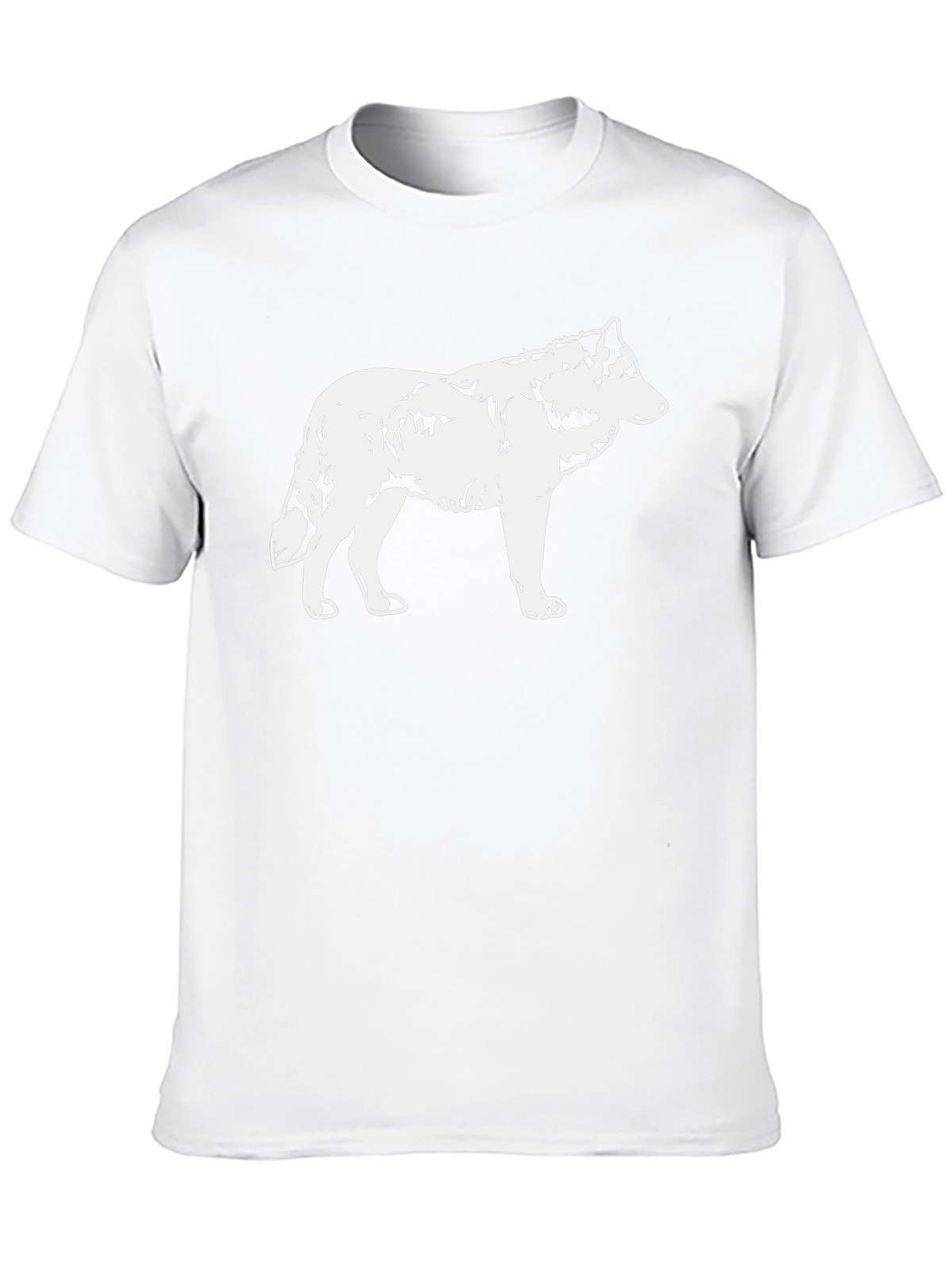 Wolf Graphic Black T-Shirt