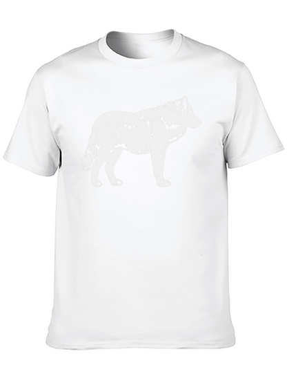 Wolf Graphic Black T-Shirt