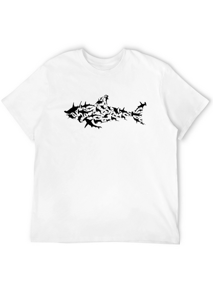 Shark Mob T-Shirt - Black