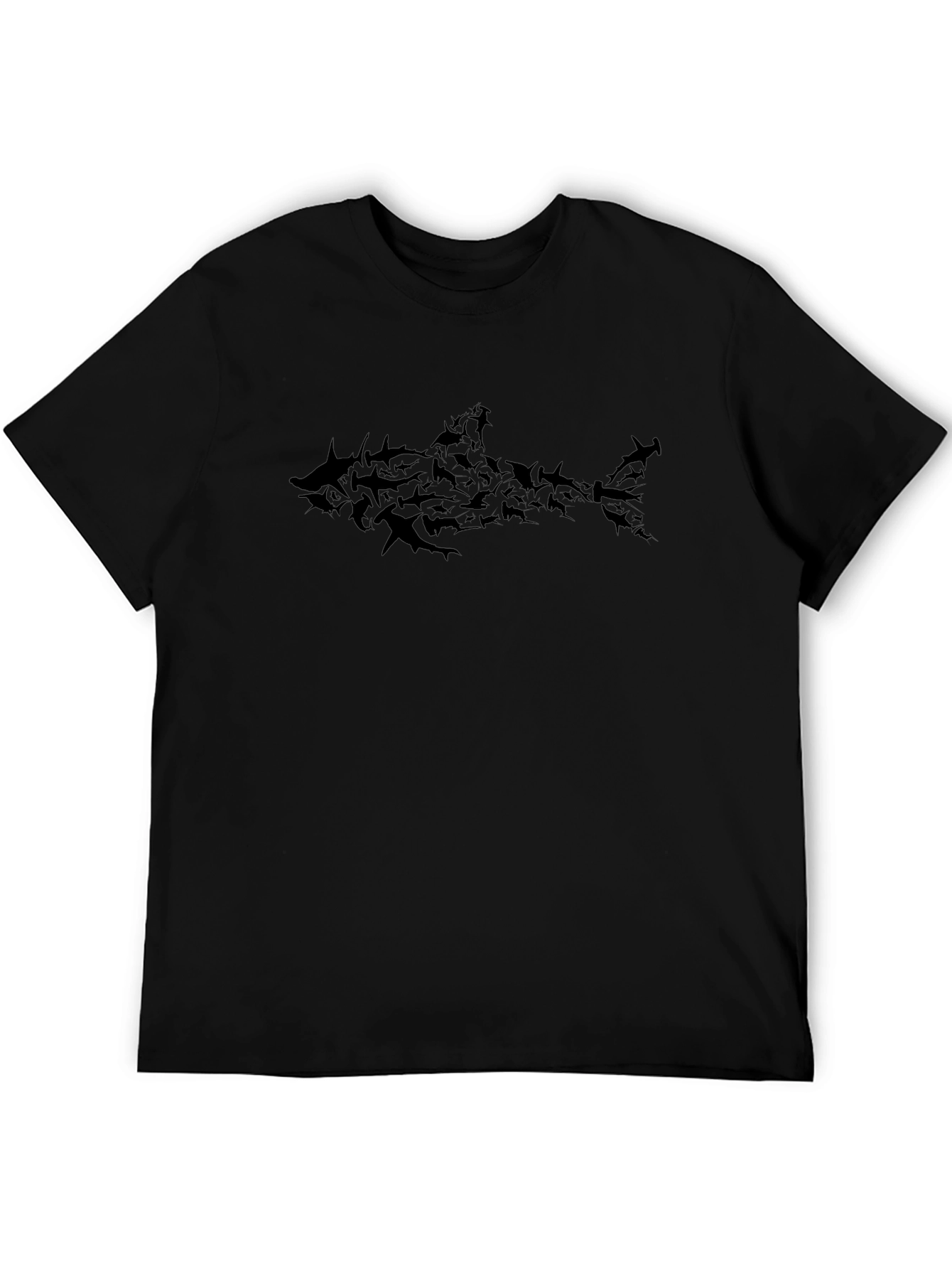 Shark Mob T-Shirt - Black