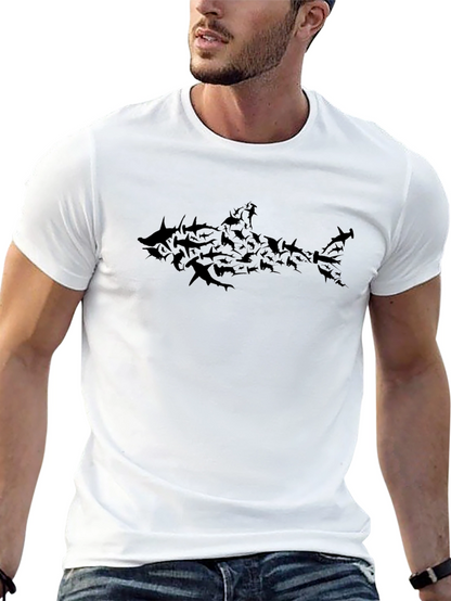 Shark Mob T-Shirt - Black
