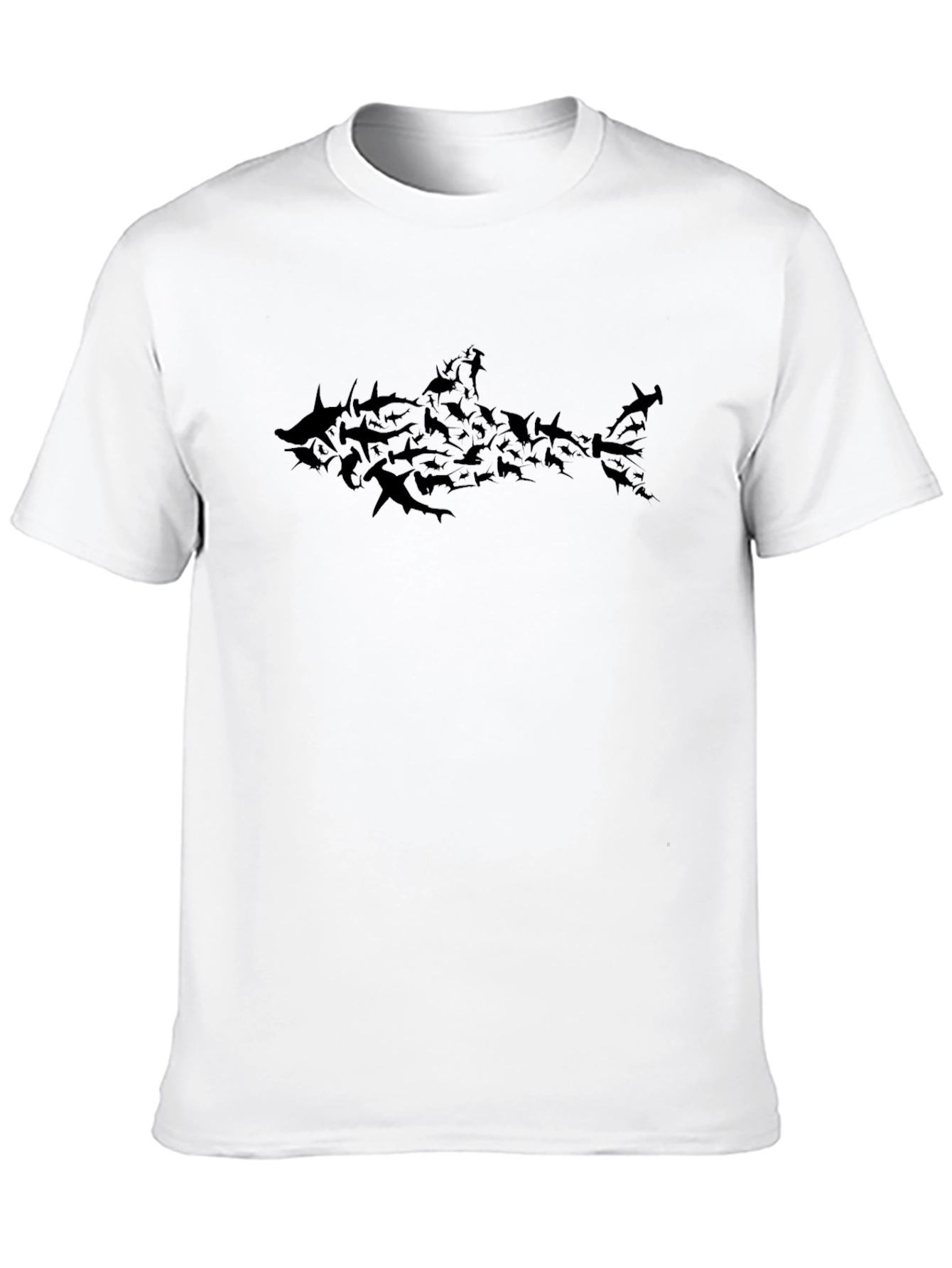 Shark Mob T-Shirt - Black