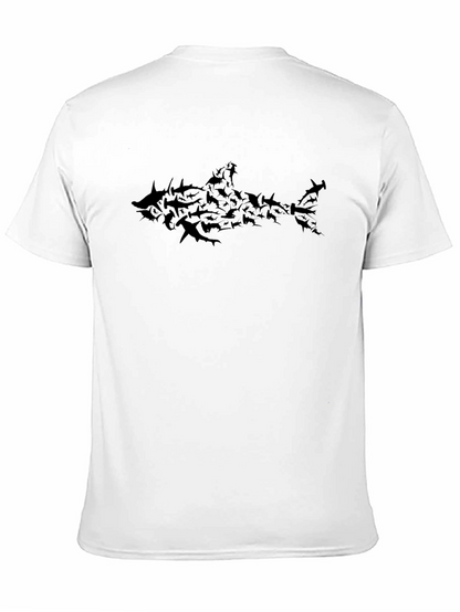 Shark Mob T-Shirt - Black