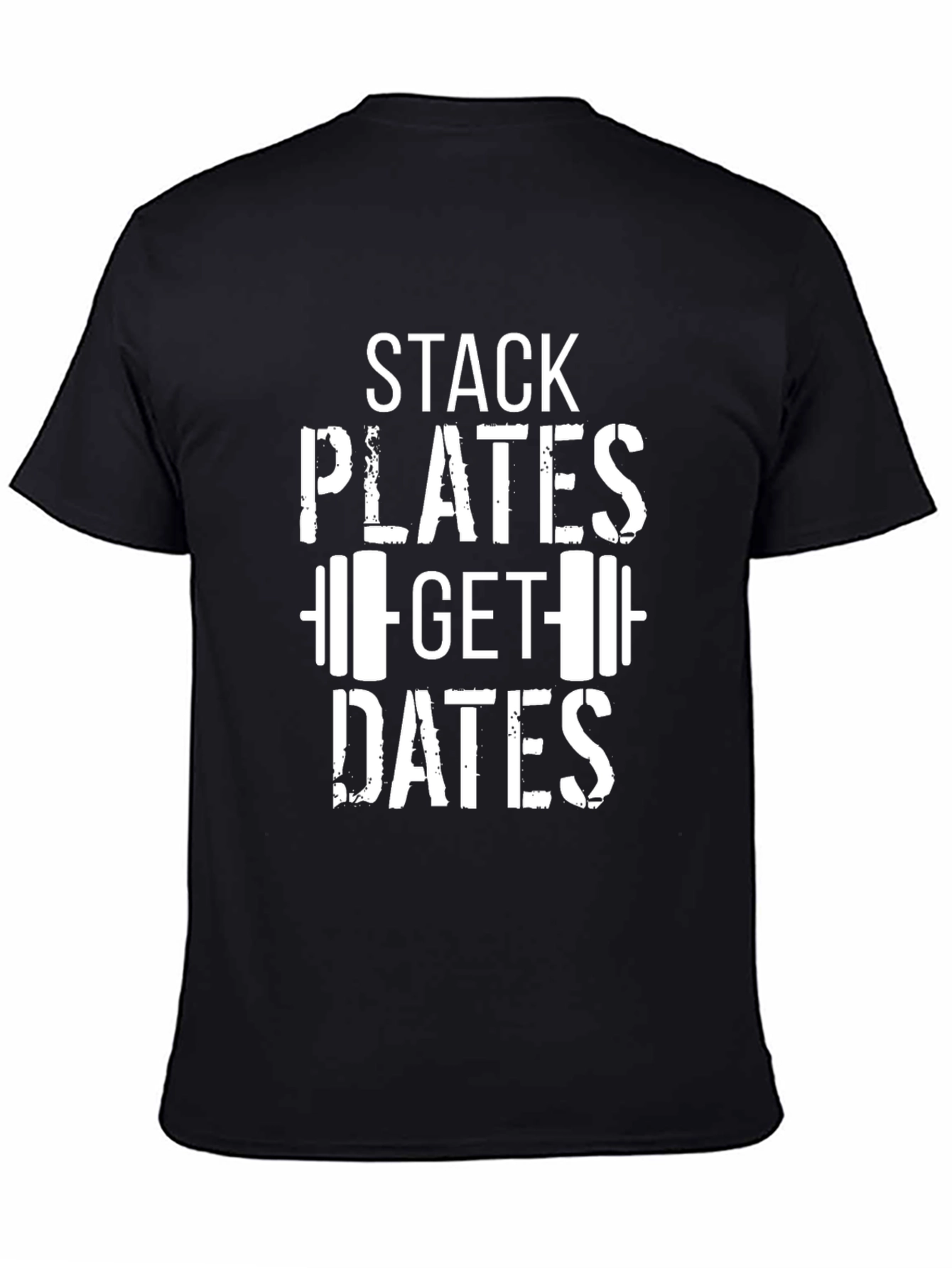 Stack Plates Get Dates Graphic Tee