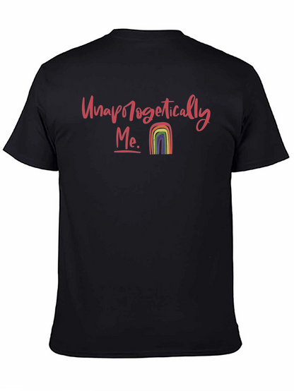 Unapologetically Me Rainbow Graphic Tee