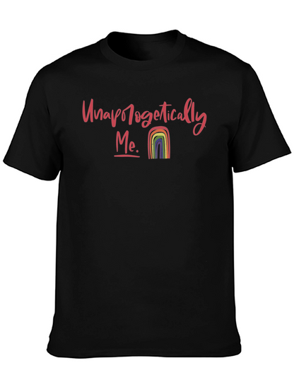 Unapologetically Me Rainbow Graphic Tee