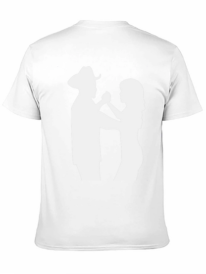 Country Western Dancers Black Graphic Tee