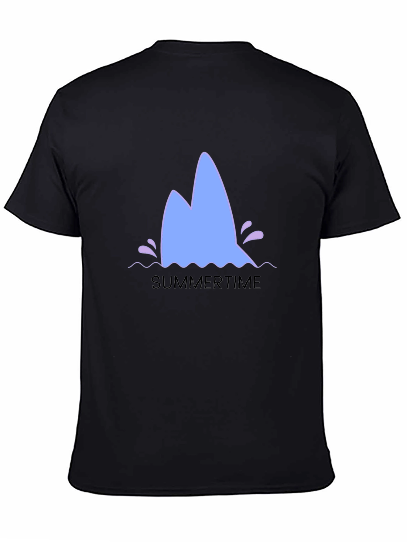 Summertime Shark Fin Graphic Tee