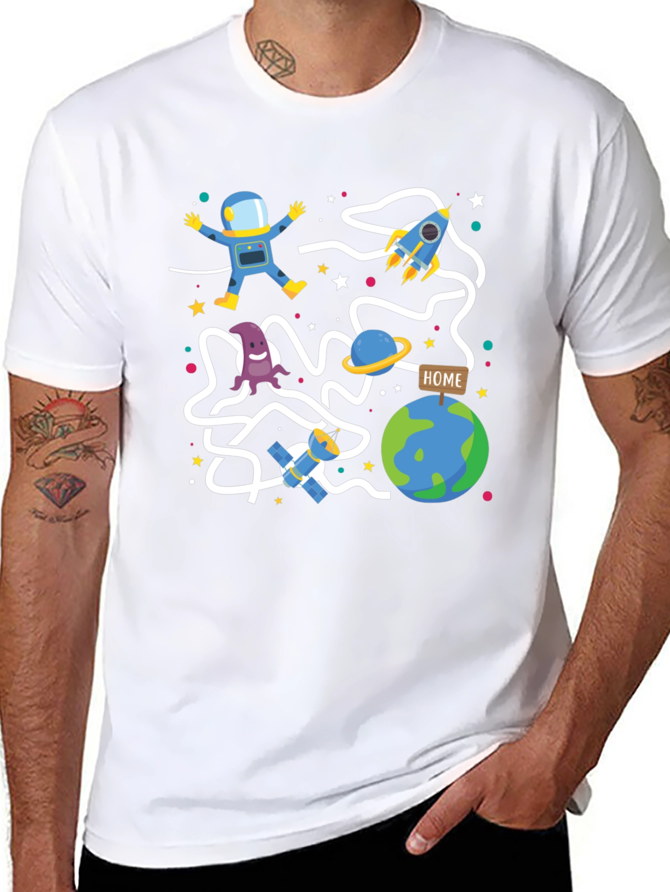 Space Maze T-Shirt