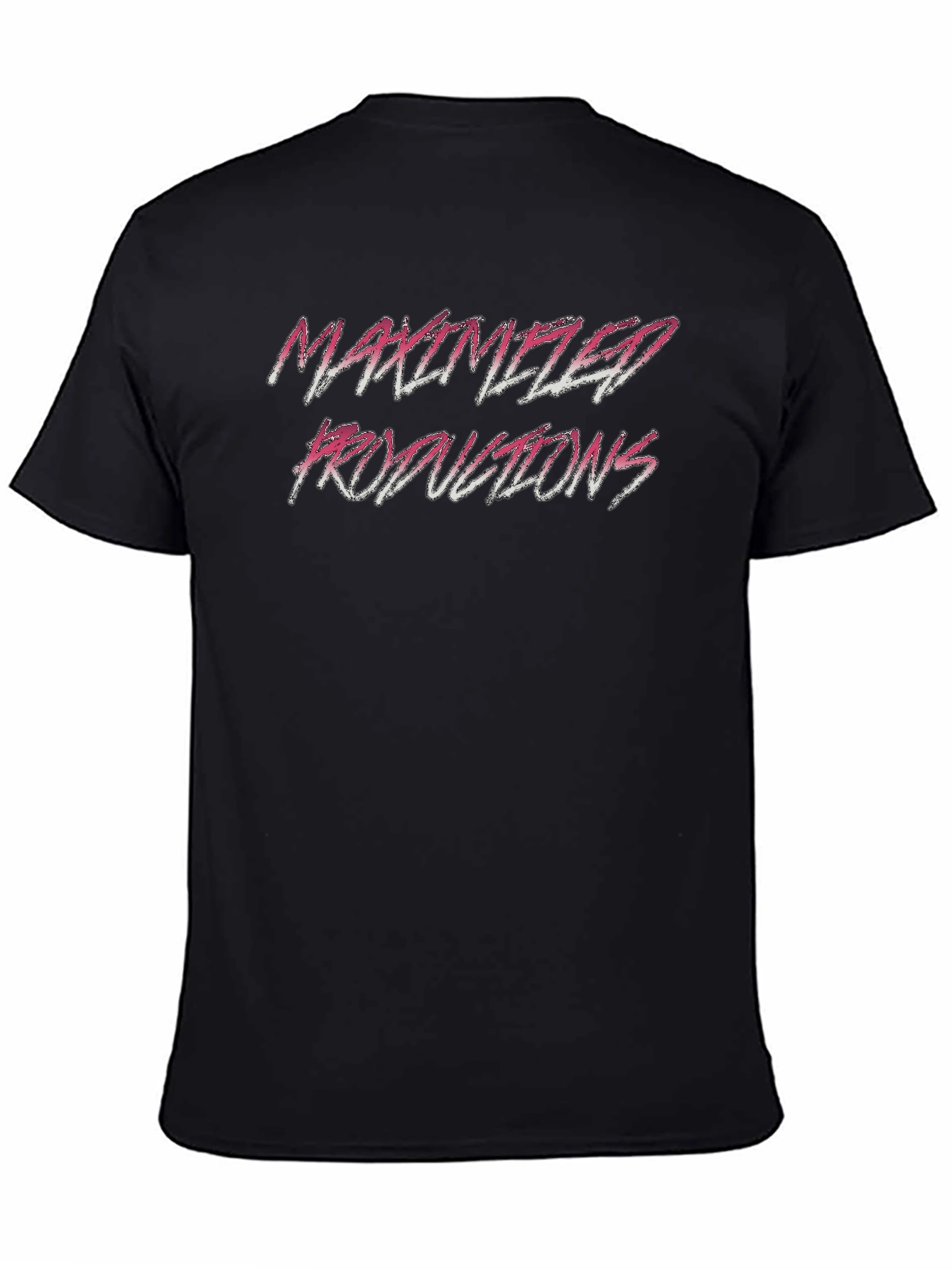 Maximeled Productions Black Graphic T-Shirt