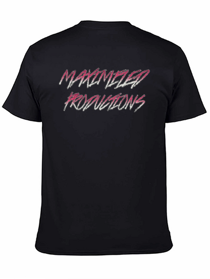 Maximeled Productions Black Graphic T-Shirt