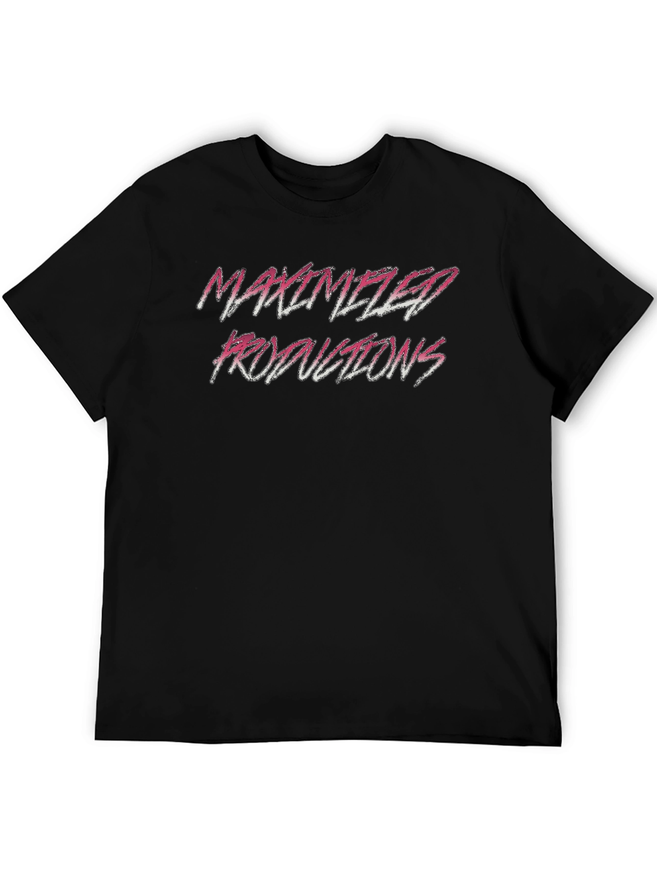 Maximeled Productions Black Graphic T-Shirt