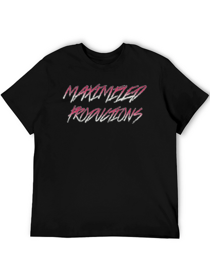 Maximeled Productions Black Graphic T-Shirt