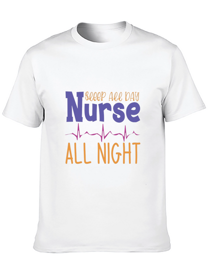 Nurse All Day All Night Graphic Tee