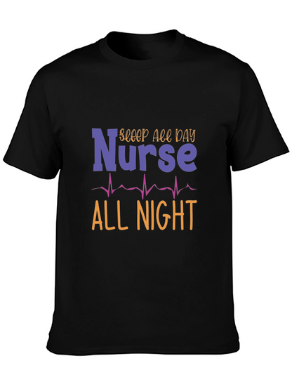Nurse All Day All Night Graphic Tee