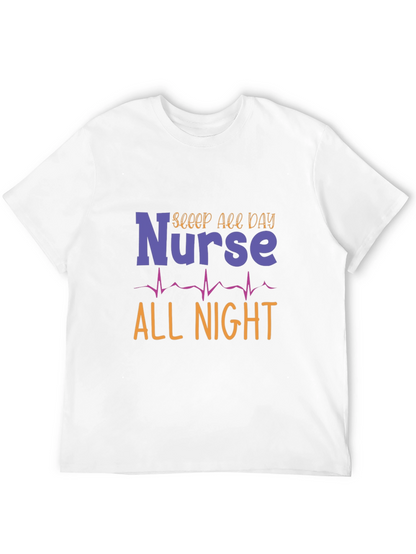 Nurse All Day All Night Graphic Tee