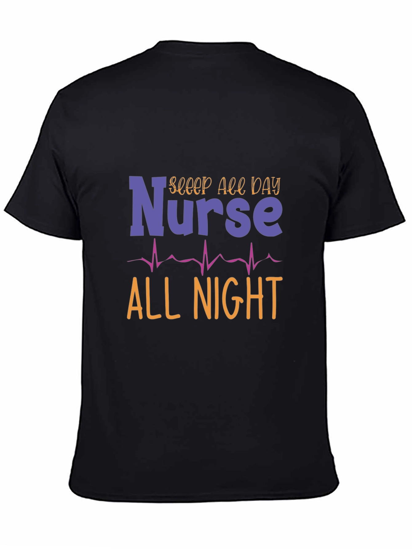 Nurse All Day All Night Graphic Tee