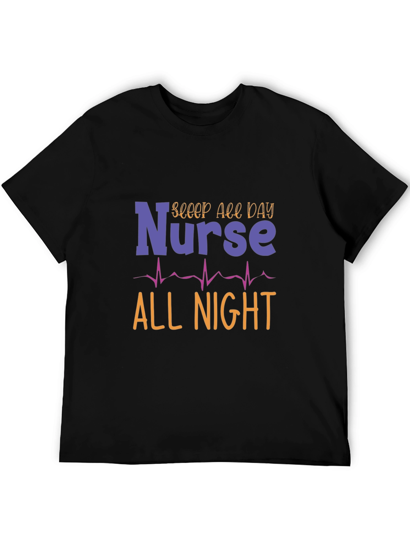Nurse All Day All Night Graphic Tee