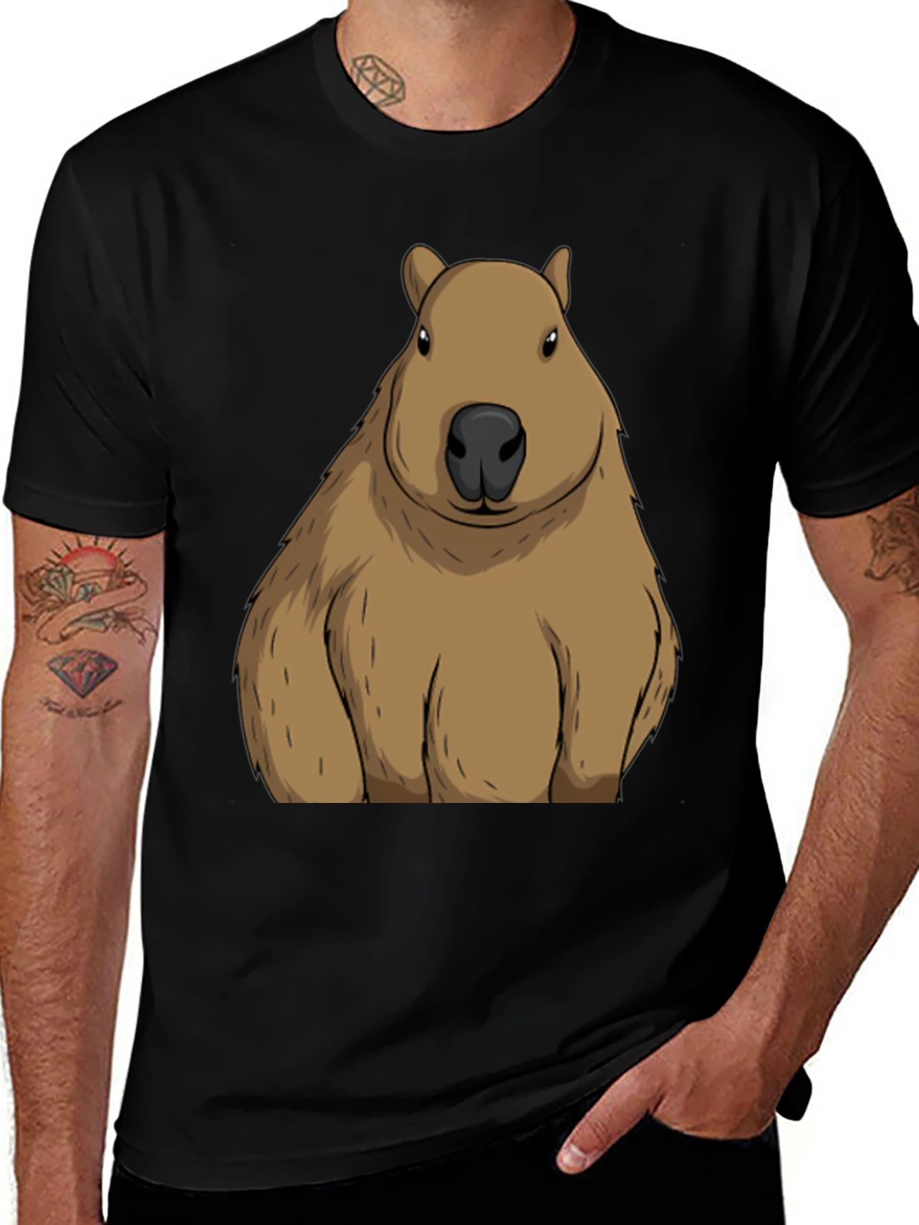 Capybara T-Shirt Funny Rodent Tee