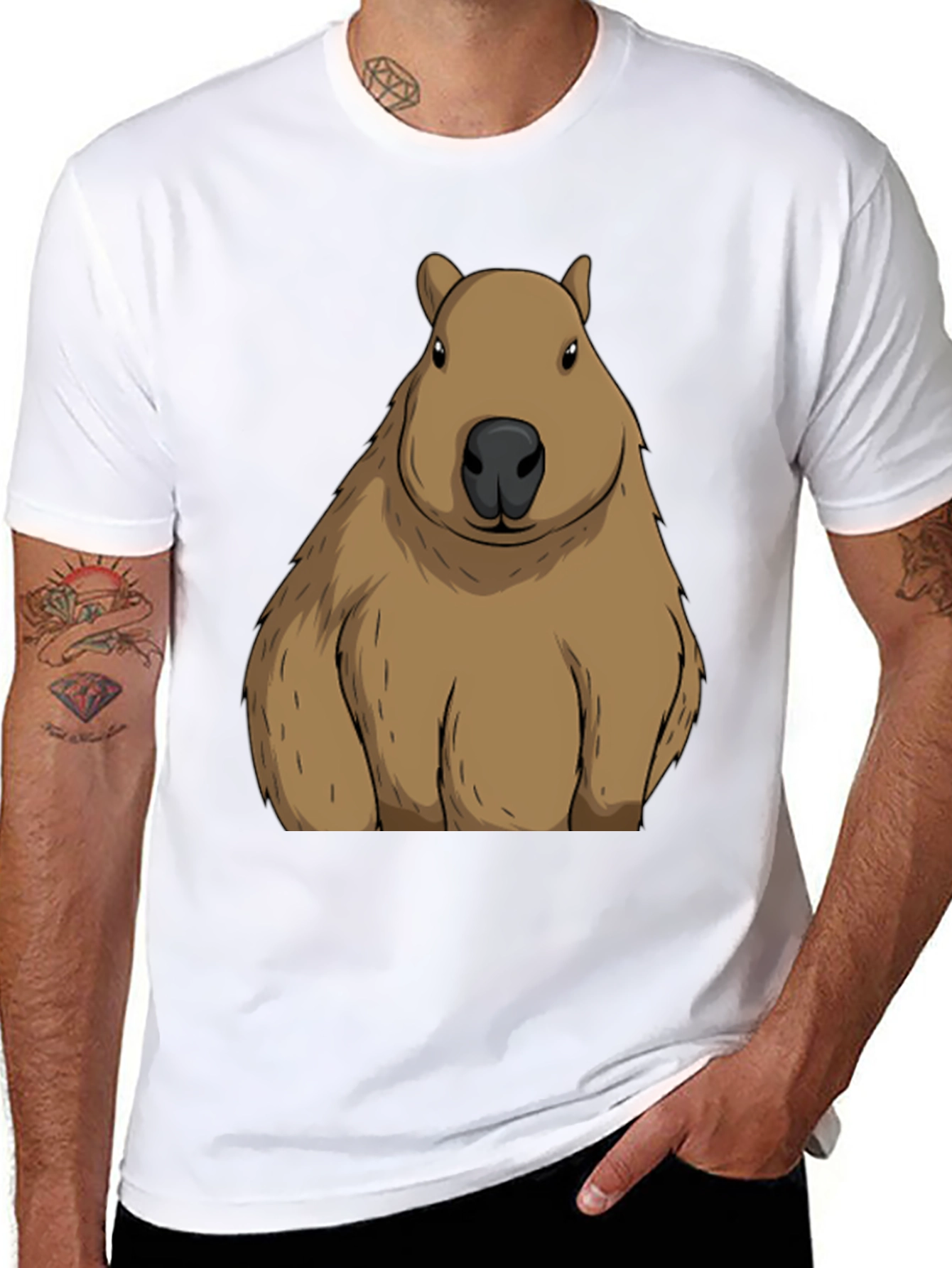Capybara T-Shirt Funny Rodent Tee