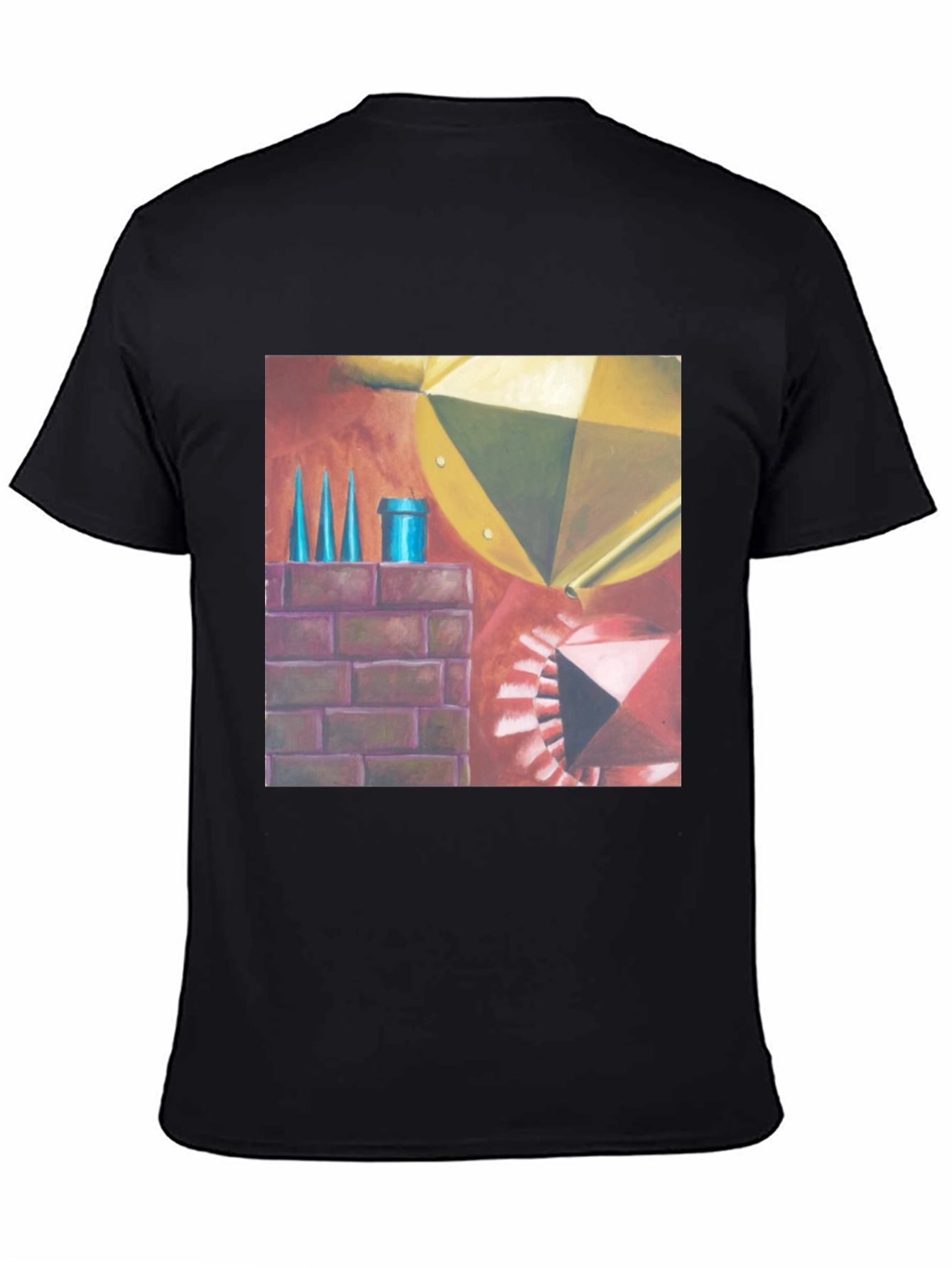 Geometric Art T-Shirt - Abstract Design Tee