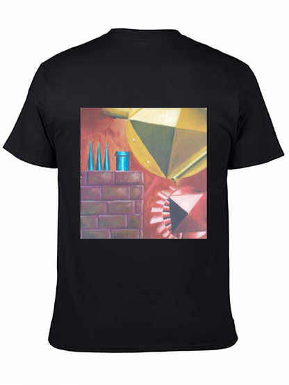 Geometric Art T-Shirt - Abstract Design Tee