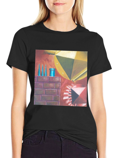 Geometric Art T-Shirt - Abstract Design Tee