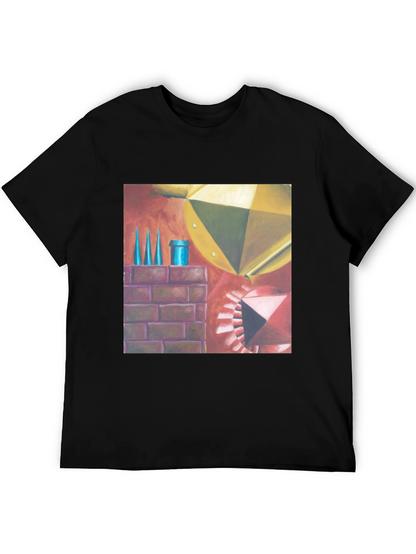 Geometric Art T-Shirt - Abstract Design Tee