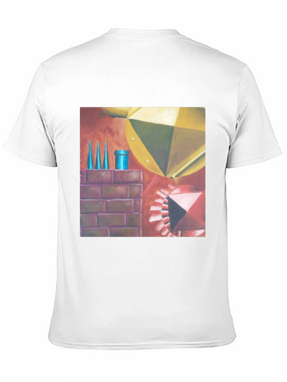 Geometric Art T-Shirt - Abstract Design Tee