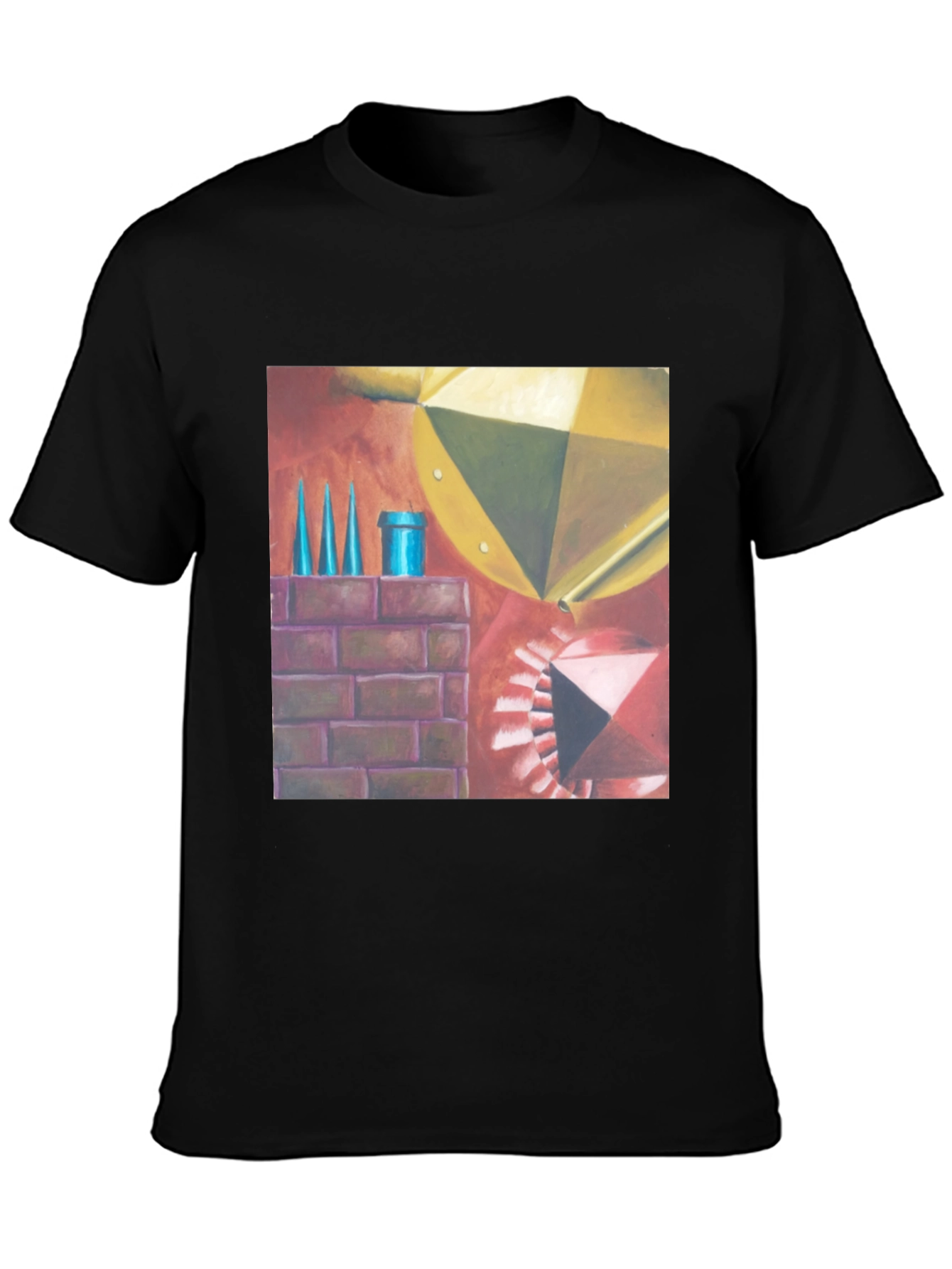Geometric Art T-Shirt - Abstract Design Tee
