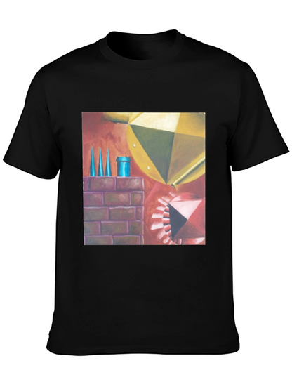 Geometric Art T-Shirt - Abstract Design Tee