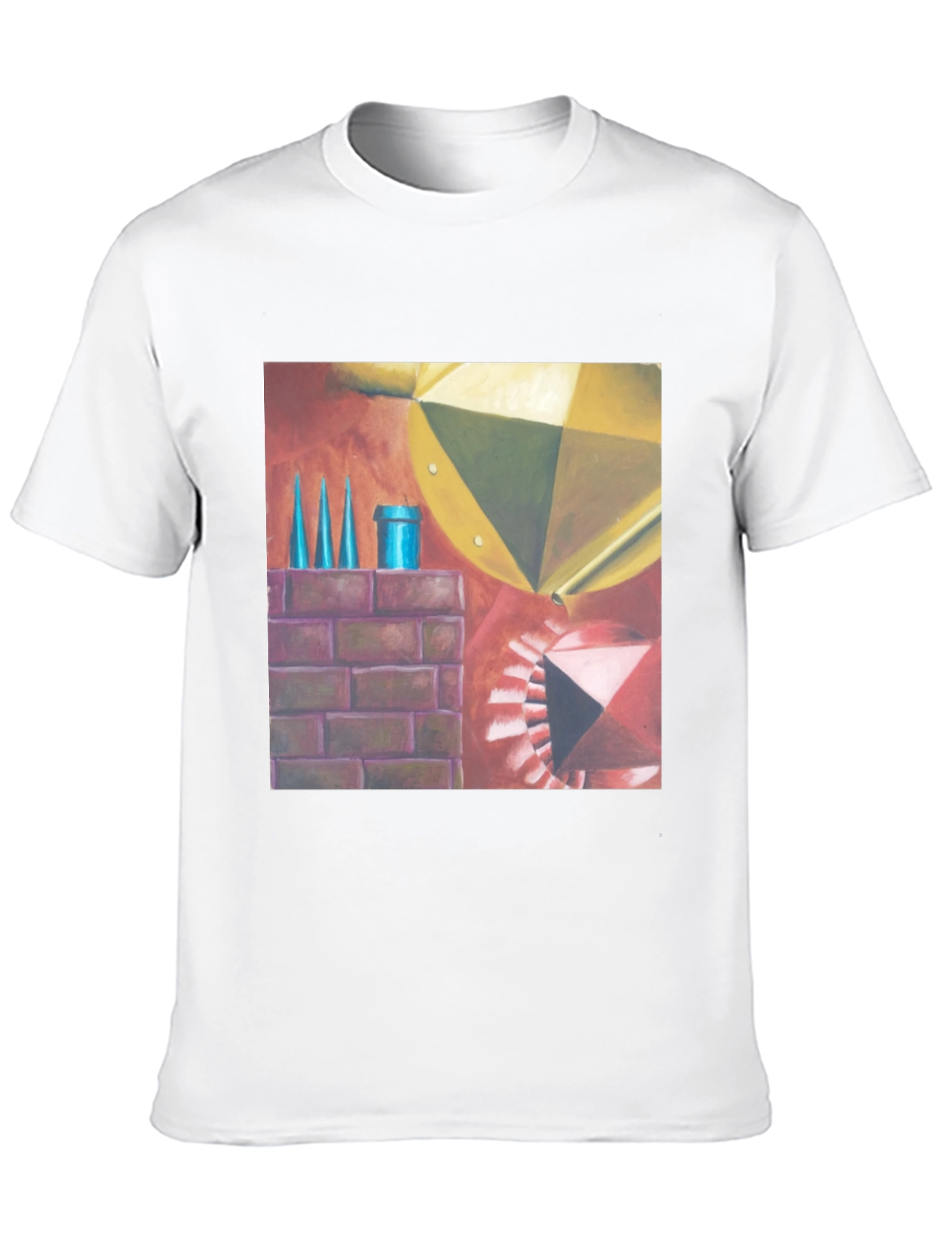 Geometric Art T-Shirt - Abstract Design Tee