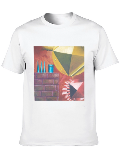 Geometric Art T-Shirt - Abstract Design Tee