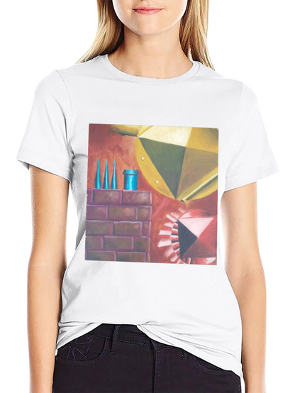 Geometric Art T-Shirt - Abstract Design Tee