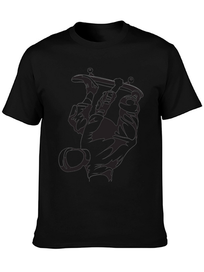 Black Tattoo Artist Graphic T-Shirt - Unique Design