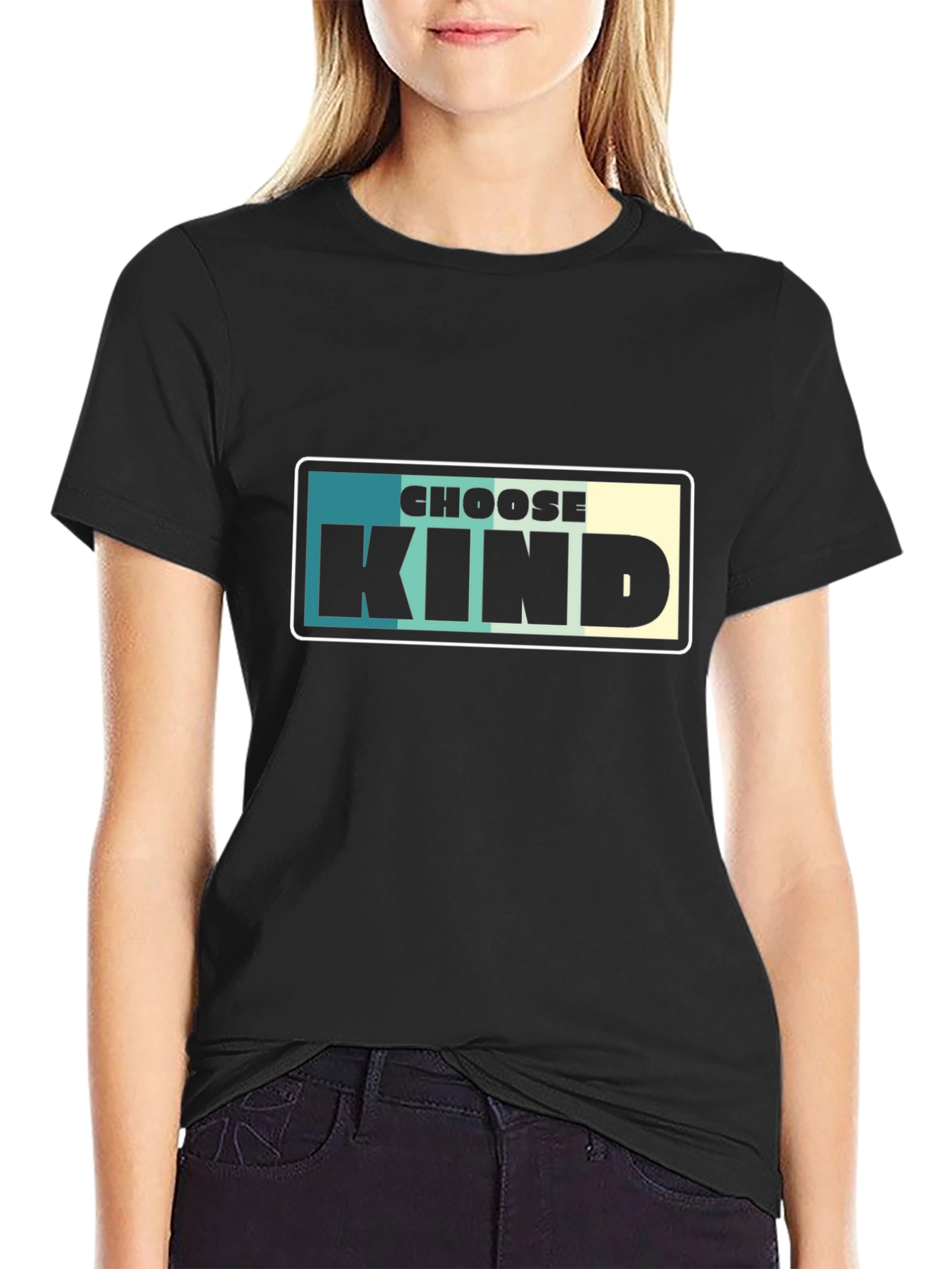 Choose Kind Graphic Tee - Black Unisex T-Shirt