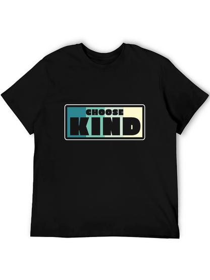 Choose Kind Graphic Tee - Black Unisex T-Shirt