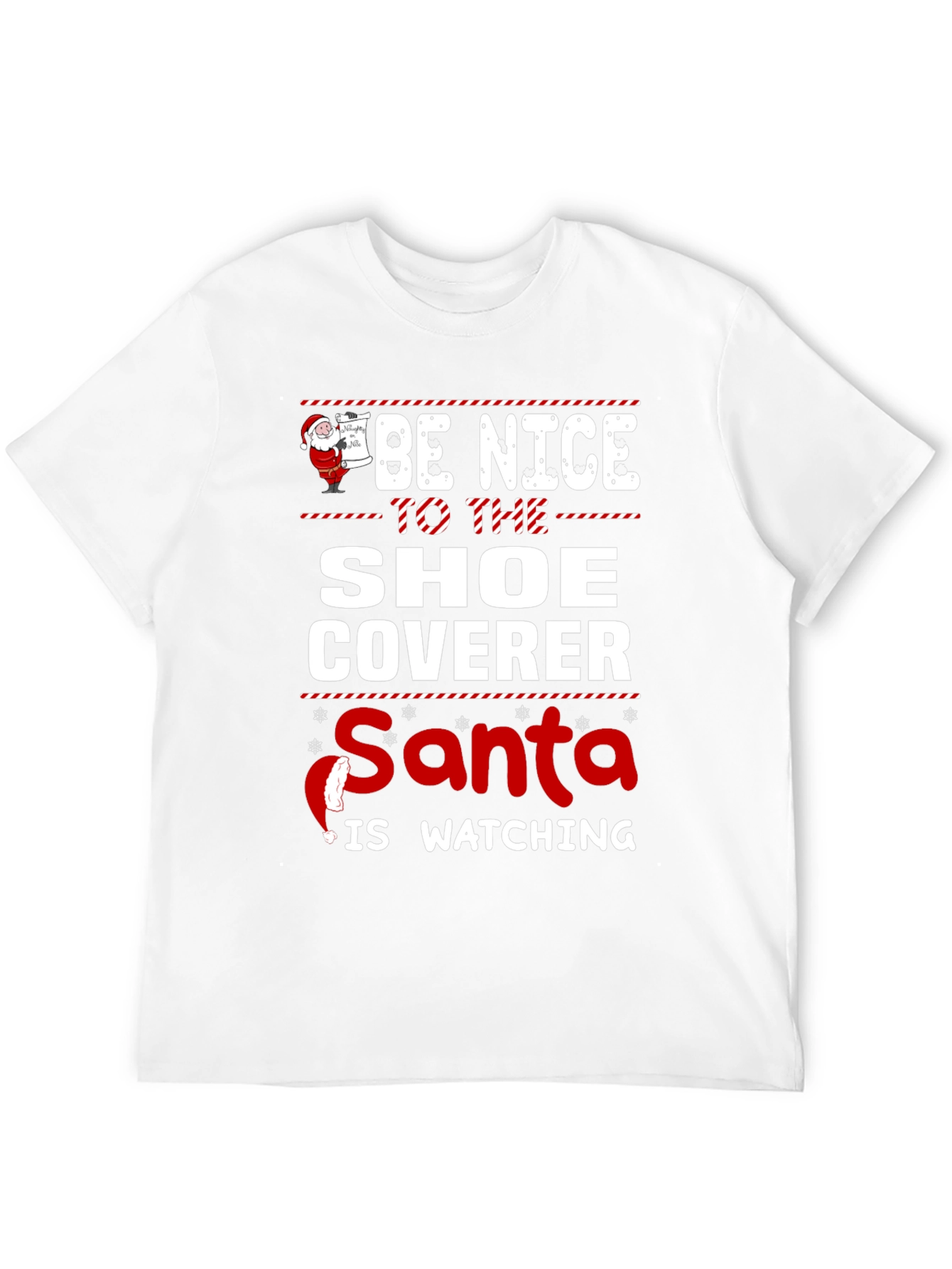 Funny Christmas Shoe Coverer T-Shirt