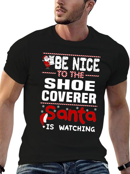Funny Christmas Shoe Coverer T-Shirt