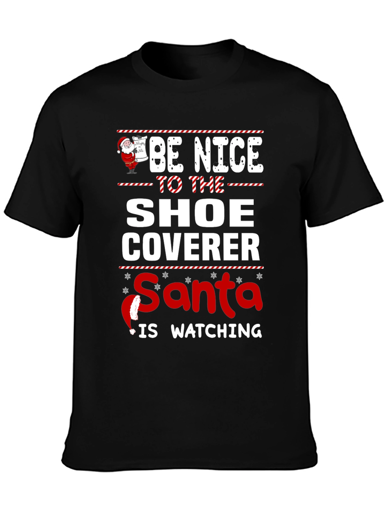 Funny Christmas Shoe Coverer T-Shirt